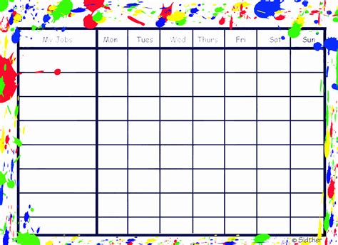 printable blank charts  sounds  work   work    created   separate