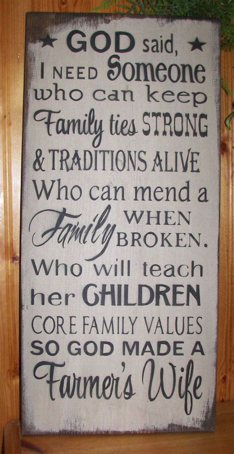 god made a farmer wife wood sign canvas wall art photo clip frame mother s day christmas
