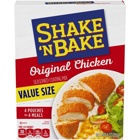 shake  bake original chicken seasoned coating mix  ct packets walmartcom walmartcom