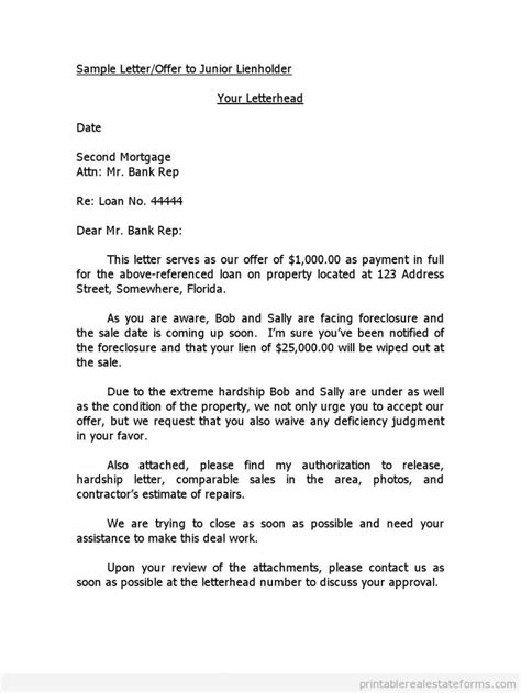 sample  offer letter  real estate  printable