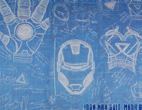 iron man blueprint google search marvel blueprints  secrets