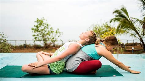 21 Yoga Poses For Two Beginner Intermediate And