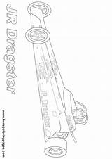 Drag Dragster Racing Coloring Pages Drawing Template Paintingvalley sketch template