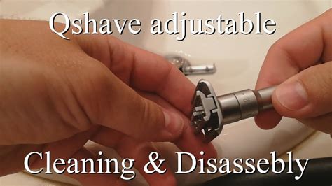 qshave cleaning  disassembly tutorial merkur futur clone youtube