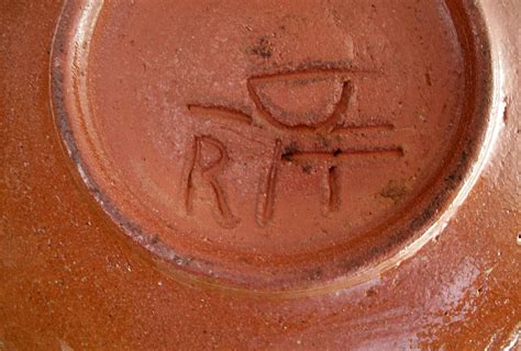 rtt russel tiglia tegelen pottery marks pottery food