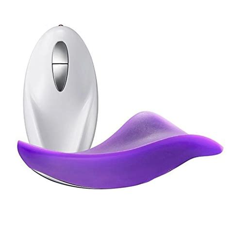 Female Masturbate Massager With Wireless Remote Purple Vibrator Panty