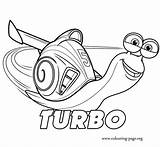 Turbo Coloring Colouring Pages Movie Kids Printable Print Sheets Book Choose Board sketch template