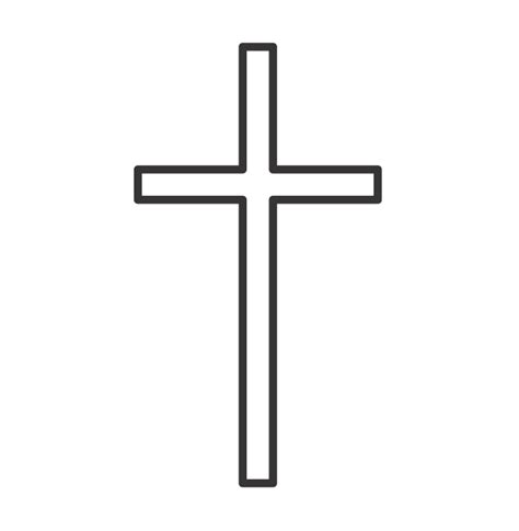 crucifix clipart simple crucifix simple transparent     webstockreview