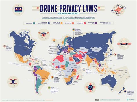 stunning maps visualize drone laws   world zdnet