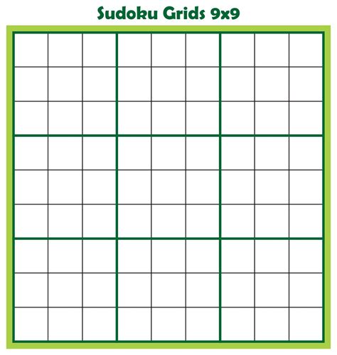 symmetrical sudoku  answers vector set sudoku blank template