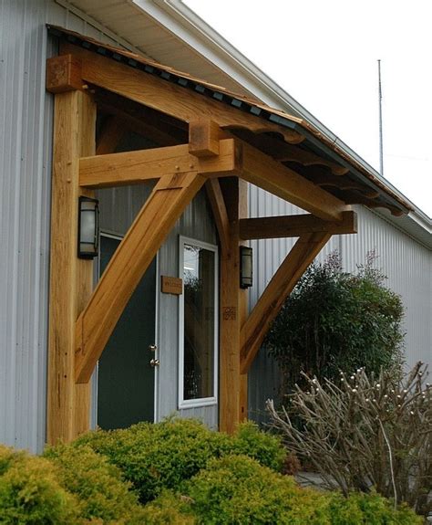 dramatically enhance  homes exterior  timber frame accents   trusses brackets