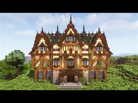 minecraft large house builds
