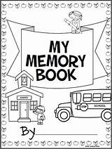 Memory Book Pages School Year Kindergarten Cover End Preschool Books Madebyteachers Grade Made Choose Board Activities sketch template