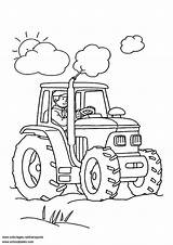 Coloring Case Tractor Pages Ih sketch template