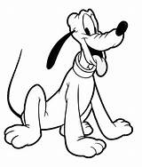 Hund Pluto Ausmalbild Hunde Coloring Raskrasil Drucken Malvorlagen sketch template