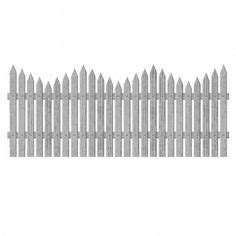 printable fence template arrow style picket fence royalty  stock