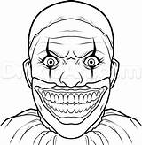 Clown Drawing Step Draw Twisty Drawings Paintingvalley sketch template