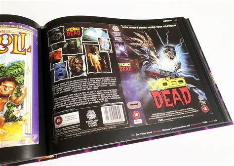 vhs video cover art book review  feature book video