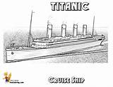 Titanic Ship sketch template