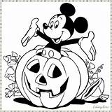 Coloring Mickey Mouse Pages Pumpkin Halloween Disney Printable Print Sheets Kids Pumpkins Inside Cute Color Clubhouse Came Fall Boys Printables sketch template