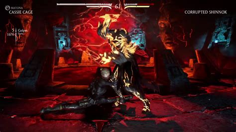 Mortal Kombat Xl Corrupted Shinnok Vs Cassie Cage