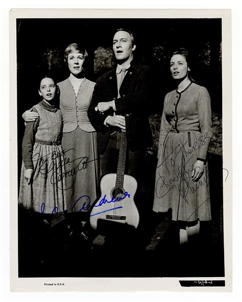 Lot Detail Julie Andrews Christopher Plummer And Angela Cartwright