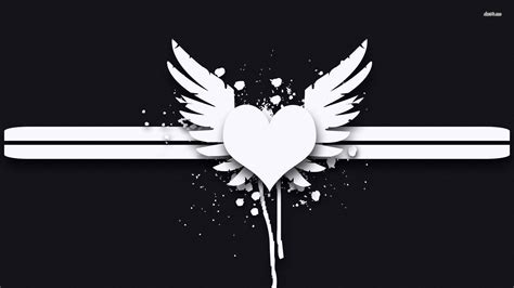 heart  wings wallpaper  images
