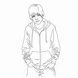 Bieber Justin Coloring Pages Books sketch template