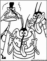 Oggy Coloring Pages Cockroaches Cartoon Network Show Regular Clipart Colouring Color Farming Library Getcolorings Joey Characters Getdrawings Printable Marky Popular sketch template