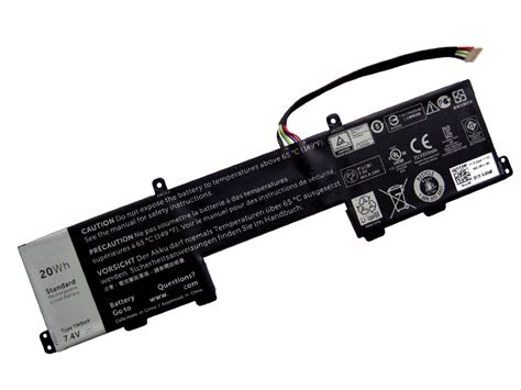 replacement dell latitude   keyboard dock tmhp frvyx battery
