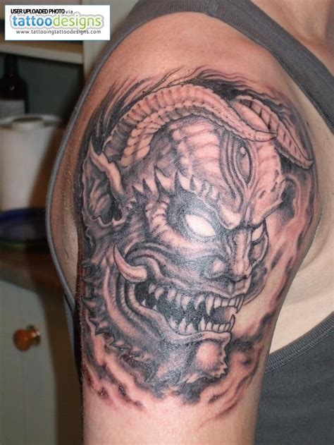 demon samurai tattoo tat pinterest tattoos tattoo designs  demon tattoo