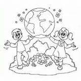 Earth Save Drawing Coloring Pages Di Articolo Momjunction Getdrawings sketch template