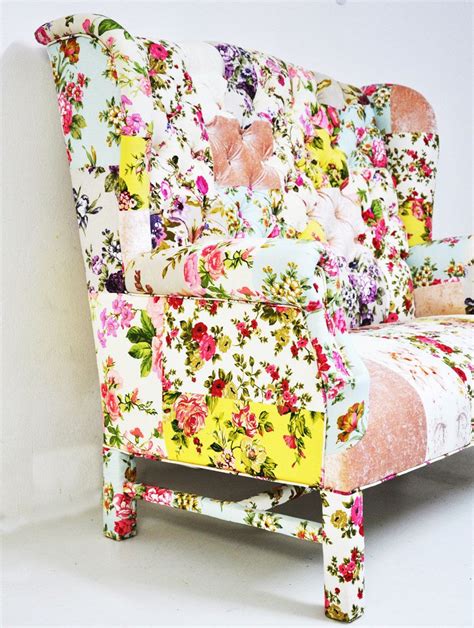 pink fever wing patchwork sofa country romantic shabby chic patchwork sofa decor patchwork