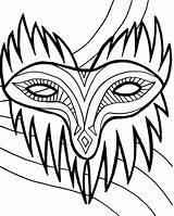 Gras Mardi Coloring Pages Mask Kids Printable Masks Template Sheets Coloriage Adult Clip Drawings Print Beautiful Templates Colouring Carnival Bestcoloringpagesforkids sketch template