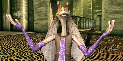 Star Wars Aficionado Website Jar Jar Binks Hesa Back