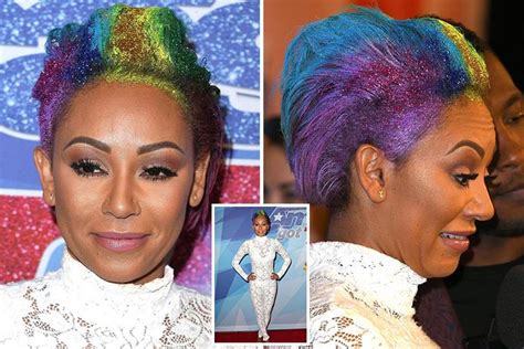 Mel B Shows Off New Rainbow Hair After Losing Bid To Have