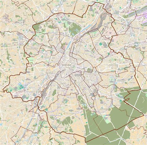 maps  brussels maps bruxelles belgium