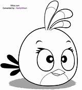 Coloring Angry Birds Stella Pages Popular sketch template
