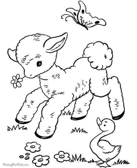 printable coloring pages  easter