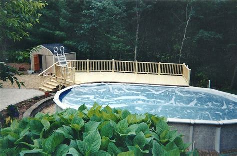 Prefabricated Deck Kits For Above Ground Pool Pin On Home Improvement