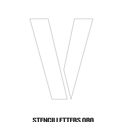novelty  printable letter stencils  outline cutout