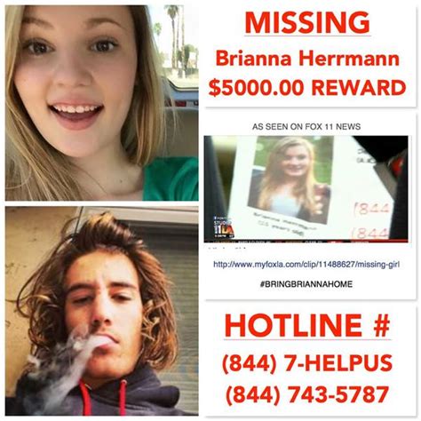 Missing 15 Year Old Biranna Herrmann In Extreme Danger