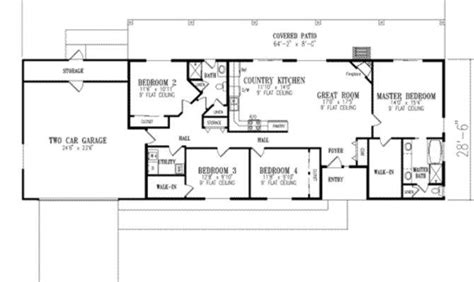 ranch home floor plans  bedroom floor roma
