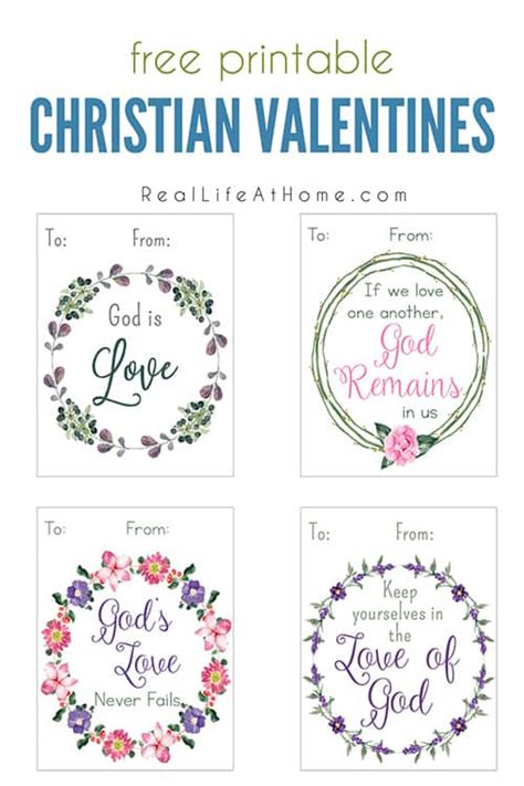 printable christian valentine cards  kids