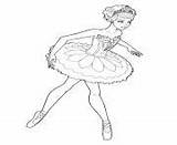Coloriage Danseuse Ballerina Milliner Felicie sketch template