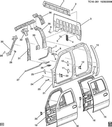 chevrolet suburban  duramax  cylinder diesel wd door hinge hinge assembly hinge kit