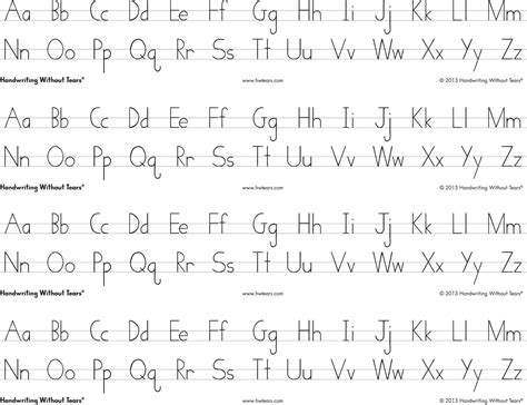 cursive alphabet strips  desks  printable  printable