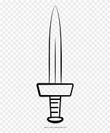 Sword Pikpng Dagger sketch template