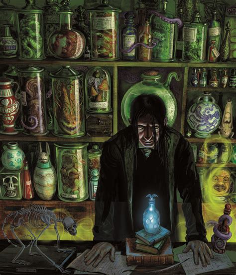 here s a gorgeous new picture of snape from the illustrated harry potter books harry potter