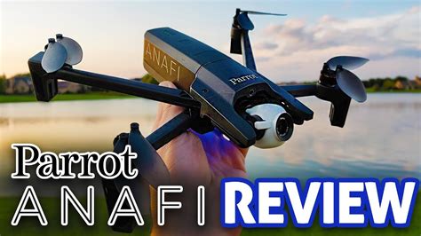 parrot anafi  hdr drone hands  review youtube